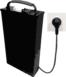 scooter electrique : batterie amovible